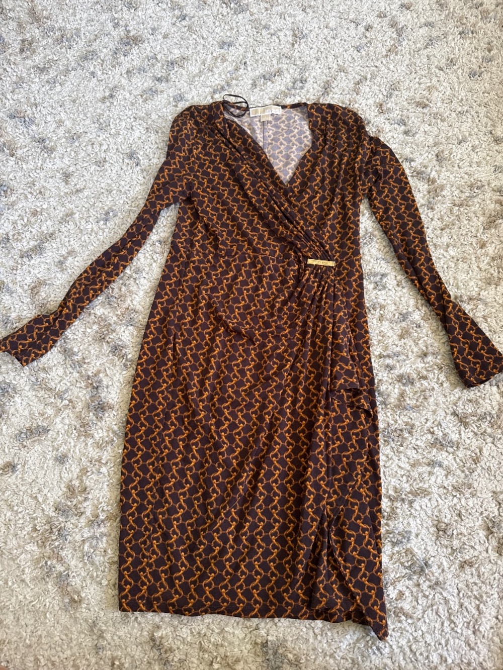 Stunning Michael Kors brown chain link design